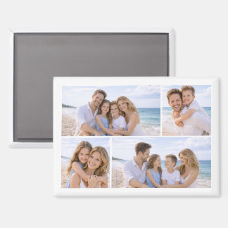 Benutzerdefiniertes personalisiertes Familienfoto Magnet