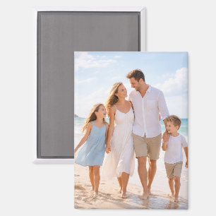 Benutzerdefiniertes personalisiertes Familienfoto Magnet