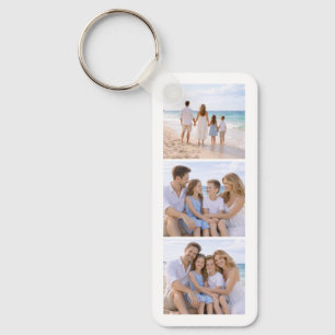 Benutzerdefiniertes personalisiertes Familienfoto Schlüsselanhänger
