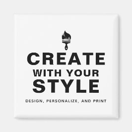 Benutzerdefiniertes Personalisiertes Firmenbrandin Magnet