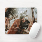 Benutzerdefiniertes Personalisiertes Foto 2024 Kal Mousepad (Mit Mouse)