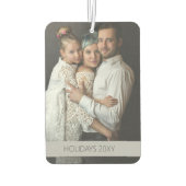 Benutzerdefiniertes Personalisiertes Foto Autolufterfrischer (Rückseite)