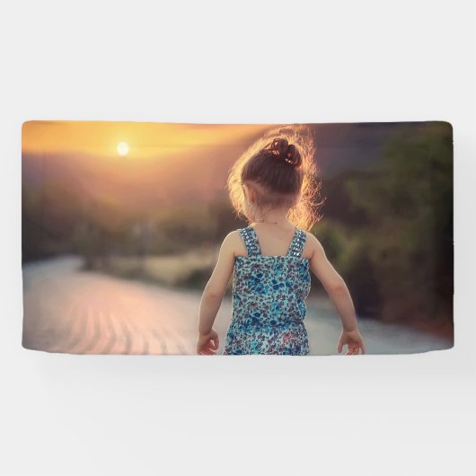 Benutzerdefiniertes personalisiertes Foto Banner (Horizontal)