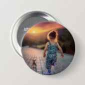 Benutzerdefiniertes personalisiertes Foto  Button (Vorne & Hinten)