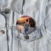 Benutzerdefiniertes personalisiertes Foto  Button (Beispiel)