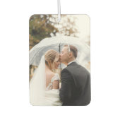 Benutzerdefiniertes Personalisiertes Foto Einfache Autolufterfrischer (Vorderseite)