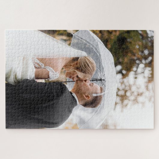 Benutzerdefiniertes Personalisiertes Foto Einfache Puzzle (Horizontal)