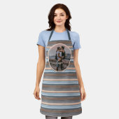 Benutzerdefiniertes Personalisiertes Foto Einfache Schürze (Getragen)