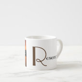 Benutzerdefiniertes Personalisiertes Foto Espressotasse (Vorderseite Rechts)