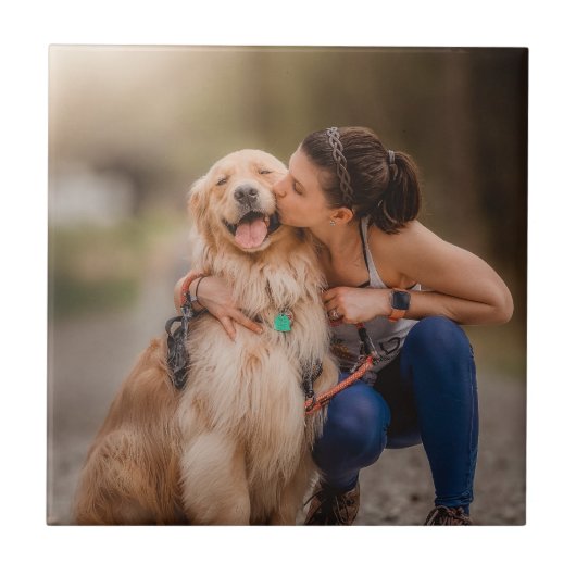 Benutzerdefiniertes personalisiertes Foto Fliese (Vorderseite)