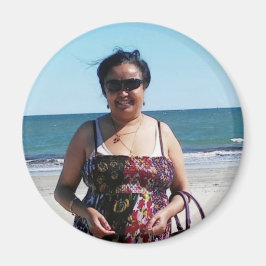 Benutzerdefiniertes Personalisiertes Foto-Geschenk Magnet