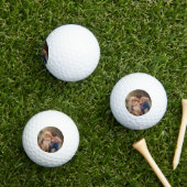 Benutzerdefiniertes Personalisiertes Foto Golfball (Insitu Gras)
