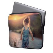 Benutzerdefiniertes Personalisiertes Foto Laptopschutzhülle (Vorderseite Links)