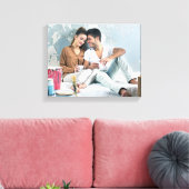 Benutzerdefiniertes Personalisiertes Foto Leinwanddruck (Insitu (Wohnzimmer))