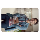Benutzerdefiniertes Personalisiertes Foto Magnet (Horizontal)