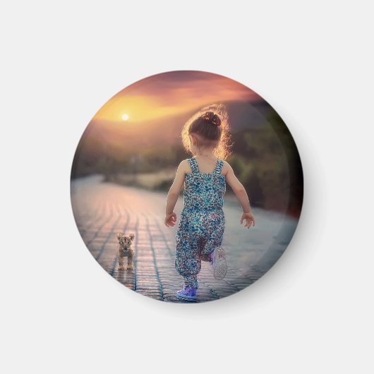 Benutzerdefiniertes Personalisiertes Foto Magnet (Vorne)