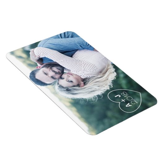 Benutzerdefiniertes Personalisiertes Foto Magnet (Rechte Seite)