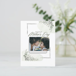 Benutzerdefiniertes personalisiertes Foto Mutterta Postkarte