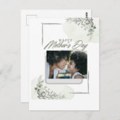 Benutzerdefiniertes personalisiertes Foto Mutterta Postkarte (Vorne/Hinten)