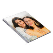 Benutzerdefiniertes personalisiertes Foto Notizblock (Rechte Seite)