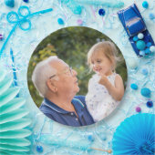 Benutzerdefiniertes Personalisiertes Foto Pappteller (Party)
