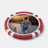 Benutzerdefiniertes personalisiertes Foto Pokerchips (Einzeln)