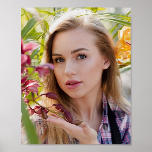 Benutzerdefiniertes Personalisiertes Foto-Poster - Poster (Vorne)