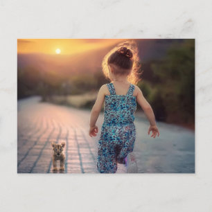 Benutzerdefiniertes Personalisiertes Foto Postkarte