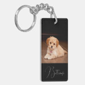 Benutzerdefiniertes personalisiertes Foto Schlüsselanhänger (Vorderseite links)