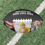 Benutzerdefiniertes Personalisiertes Foto und Text Football<br><div class="desc">Benutzerdefiniertes Personalisiertes Foto- und Textfußball aus Ricaso - Fügen Sie dem Ball Ihre eigenen Fotos und Ihren eigenen Text hinzu,  der speziell für Sie zugeschnitten ist</div>
