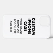 Benutzerdefiniertes Personalisiertes iPhone 13 BAR Case-Mate iPhone Hülle (Rückseite (Horizontal))