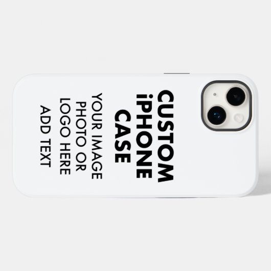 Benutzerdefiniertes Personalisiertes iPhone 14 PLU Case-Mate iPhone Hülle (Rückseite (Horizontal))