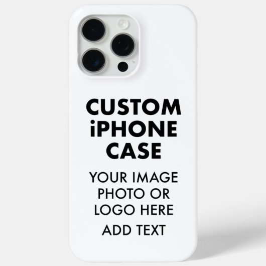 Benutzerdefiniertes Personalisiertes iPhone 15 PRO Case-Mate iPhone Hülle (Rückseite)