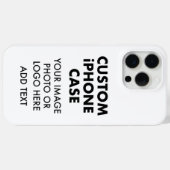 Benutzerdefiniertes Personalisiertes iPhone 15 PRO Case-Mate iPhone Hülle (Rückseite (Horizontal))