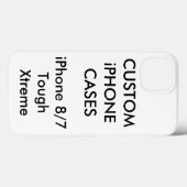 Benutzerdefiniertes Personalisiertes iPhone 8 star Case-Mate iPhone Hülle (Rückseite (Horizontal))