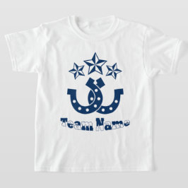 Benutzerdefiniertes Personalisiertes Kinderhorsesh T-Shirt