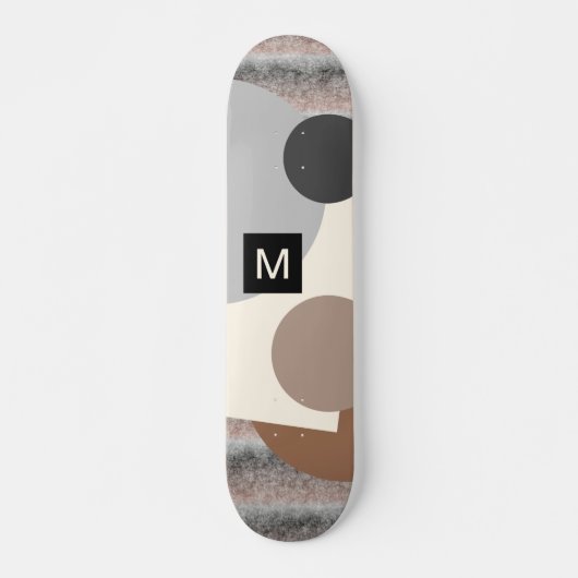 Benutzerdefiniertes Personalisiertes Muster Abstra Skateboard (Vorne)