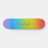 Benutzerdefiniertes Personalisiertes Namensreglerd Skateboard (Horizontal)