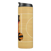 Benutzerdefiniertes Personalisiertes Netball Thermosbecher (Nach rechts gedreht)