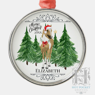 Benutzerdefiniertes personalisiertes Pferd-Wasserf Ornament Aus Metall