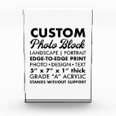 Benutzerdefiniertes personalisiertes Portrait Foto (Vorderseite)