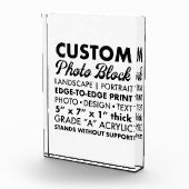 Benutzerdefiniertes personalisiertes Portrait Foto (Rechts)