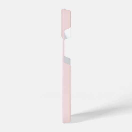 Benutzerdefiniertes Personalisiertes Rosa iPhone Hülle (Linke Seite)