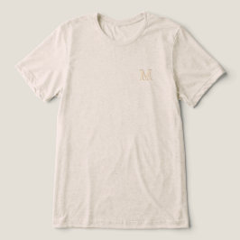 Benutzerdefiniertes personalisiertes T-Shirt mit I Tri-Blend Shirt