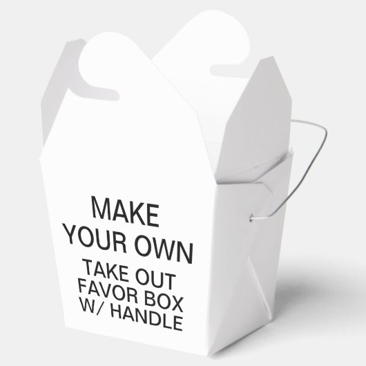 Benutzerdefiniertes Personalisiertes Take Out-Gefä Geschenkschachtel (Geöffnet)
