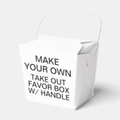 Benutzerdefiniertes Personalisiertes Take Out-Gefä Geschenkschachtel (Vorderseite)