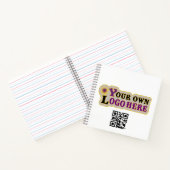 benutzerdefiniertes personalisiertes Vordergrundlo Notizblock (Innenseite)