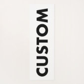 Benutzerdefiniertes Personalisiertes Yoga-Mat - be Yogamatte (Rückseite)