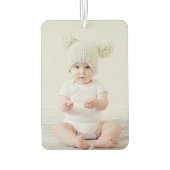 Benutzerdefiniertes persönliches Foto Autolufterfrischer (Rückseite)