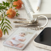 Benutzerdefiniertes persönliches Foto Schlüsselanhänger (Vorderseite rechts)